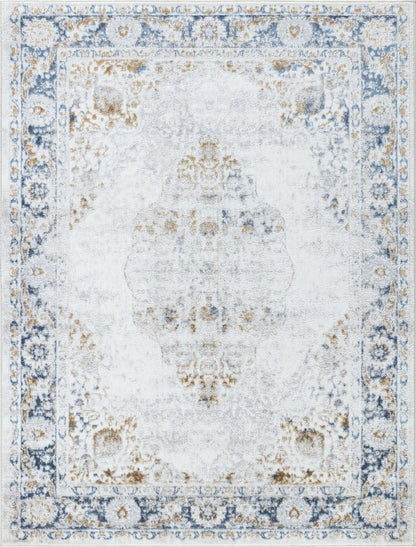 Legacy - 5'3" X 7' Area Rug - Multi, Polypropylene