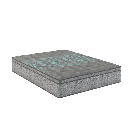 Comfort Care - 12" Hybrid Euro Top Mattress Plush Comfort, Foam