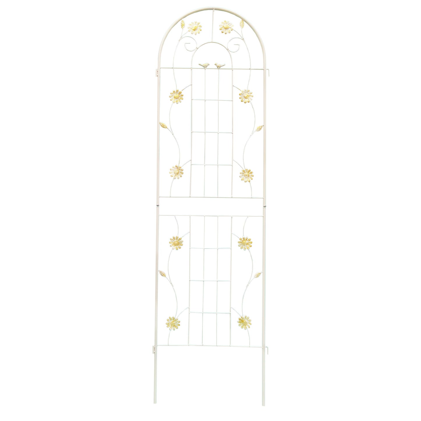 Metal Garden Trellis Rustproof Trellis For Climbing Plant Outdoor Flower Support