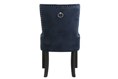 Varian II - Side Chair - Dark Navy