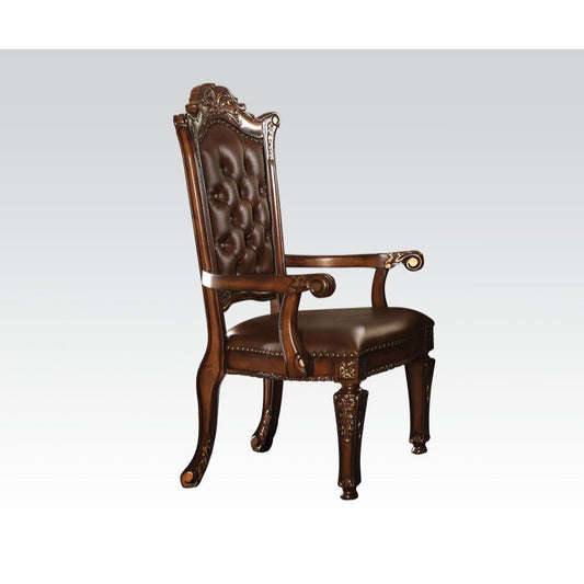 Vendome - Executive Office Chair - Synthetic Leather & Cherry