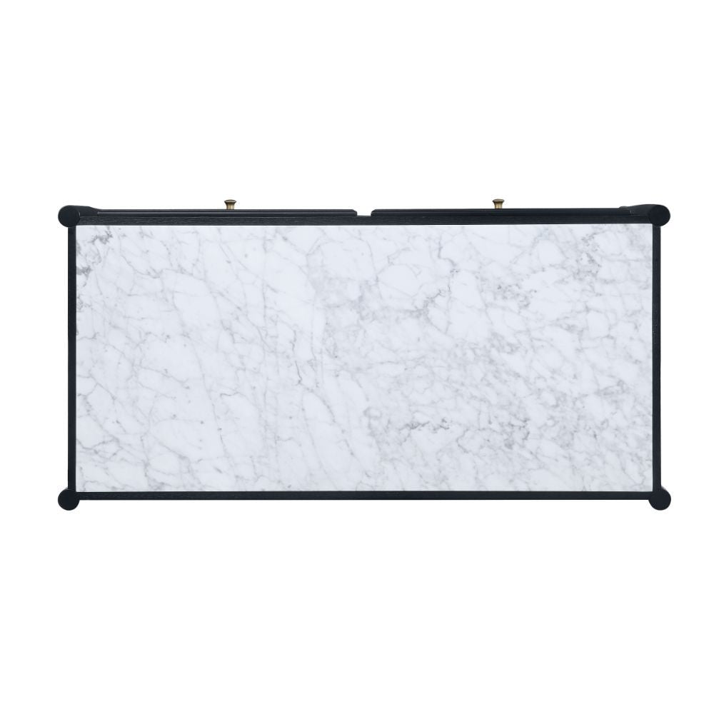 Atalia - Coffee Table - Marble & Black