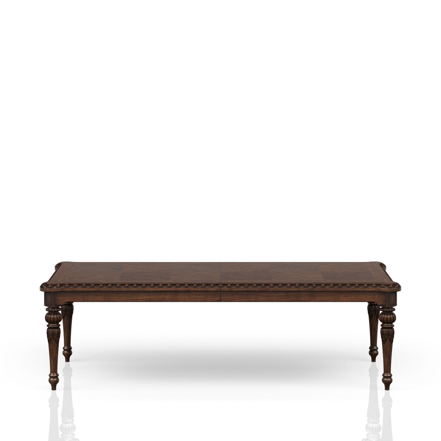 Expandable Dining Table Traditional - Mahogany