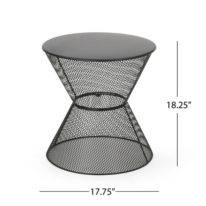 Nevada - Contemporary Side Table With Mesh Design