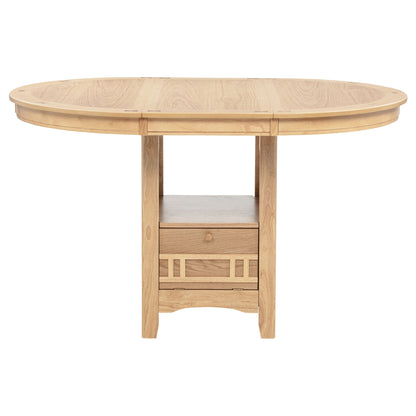 Davis - Counter Height Extension Dining Table - Light Oak