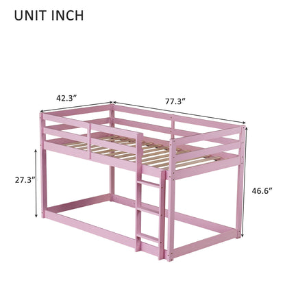 Floor Bunk Bed & Ladder