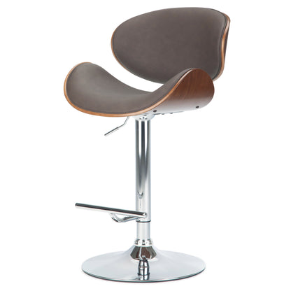 Marana - Multifunctional Handcrafted Bentwood Adjustable Swivel Bar Stool