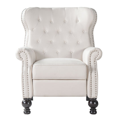 Modern Manual Push Back Recliner Chair