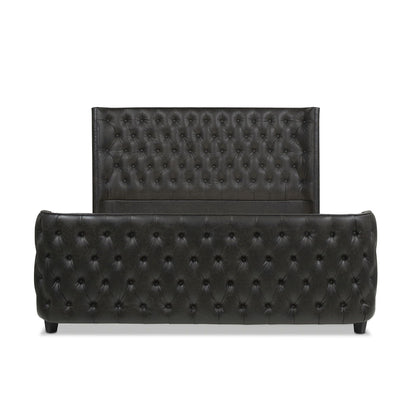 Brooklyn - Tufted Panel Bed Headboard And Footboard Set