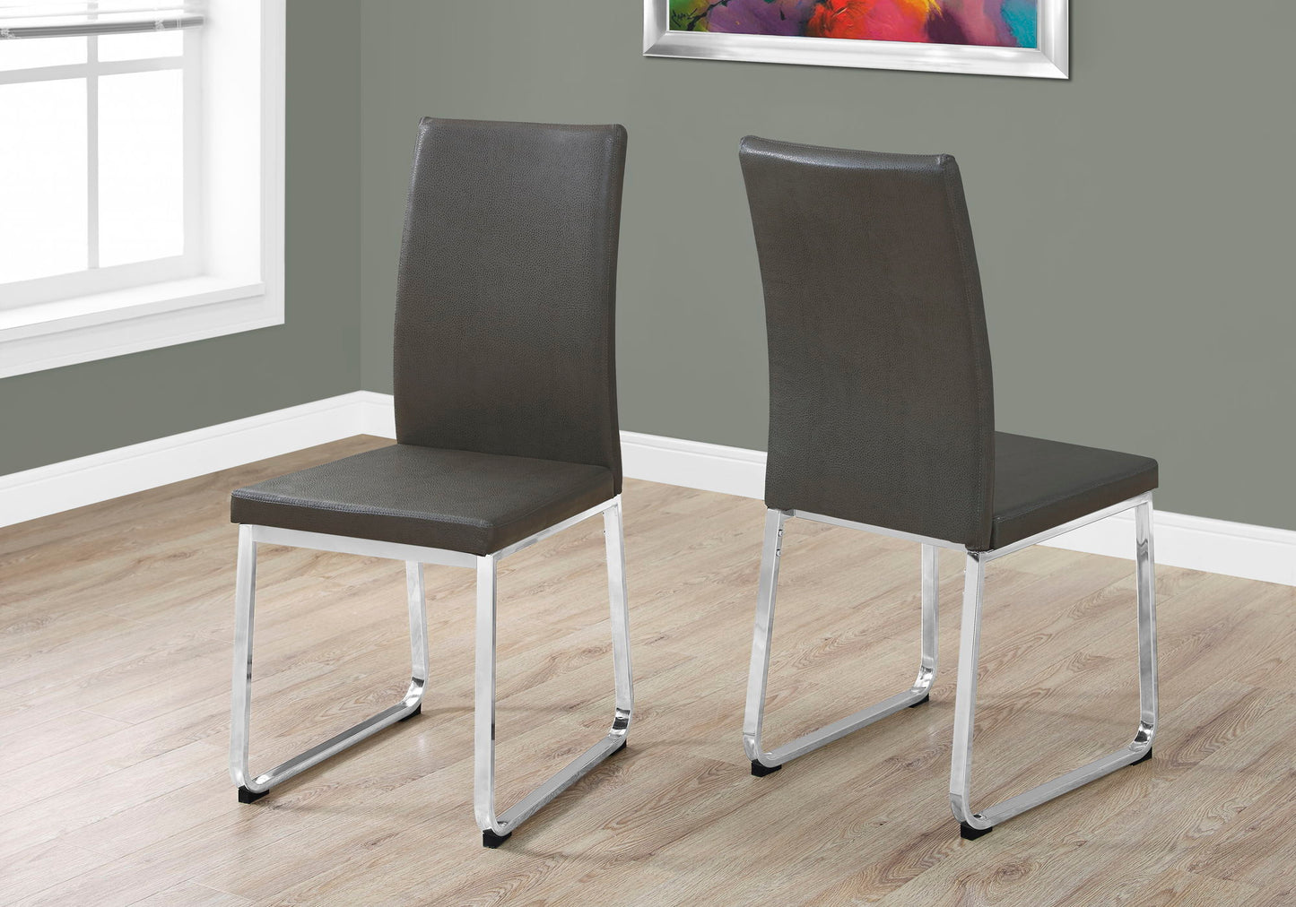 Dining Side Chair, Upholstered For Dining Room, Modern (Set of 2)