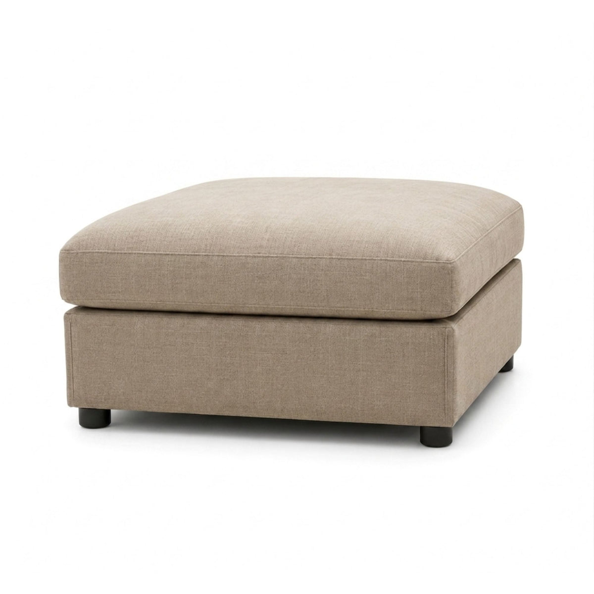 Ottoman With Durable Upholstery For Versatile Use