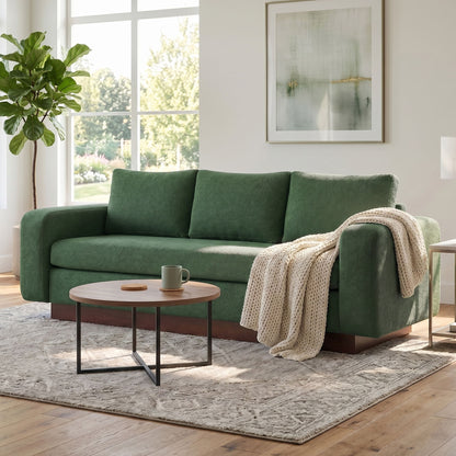 Modern 3 Seater Sofa, Living Room Couch