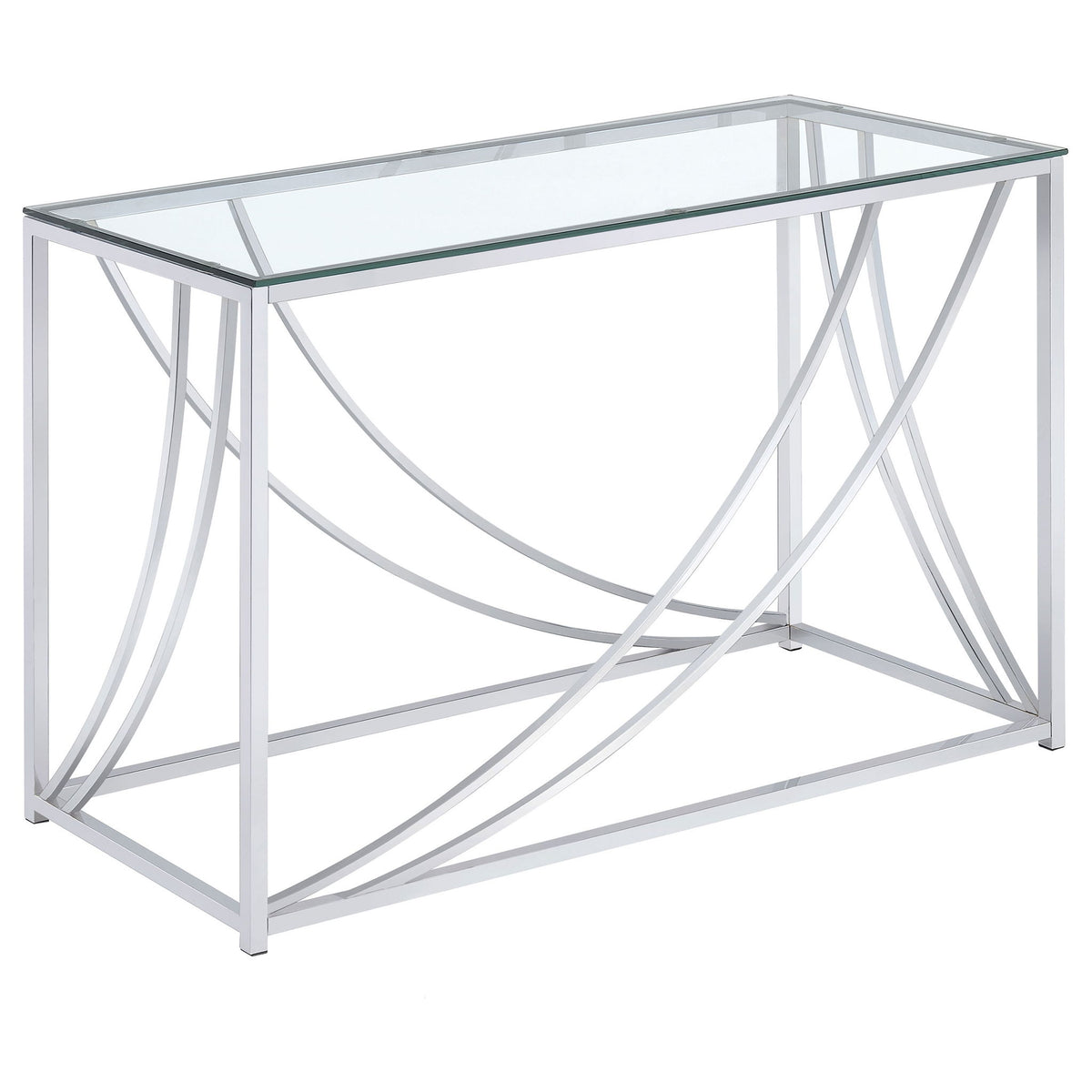 Kempton - Console Table - Chrome