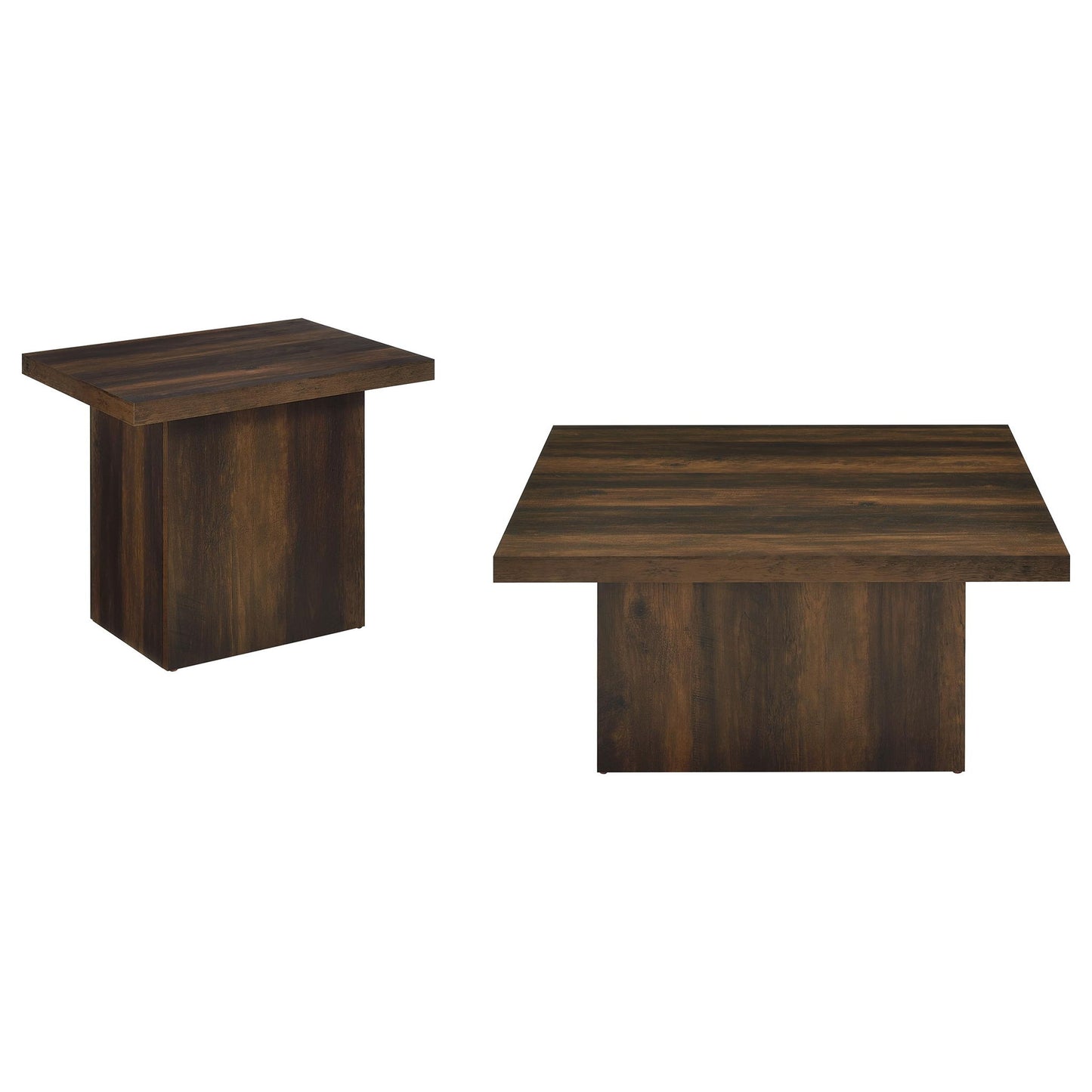 Eldridge - Coffee Table Set With Square Tops
