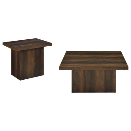 Eldridge - Coffee Table Set With Square Tops