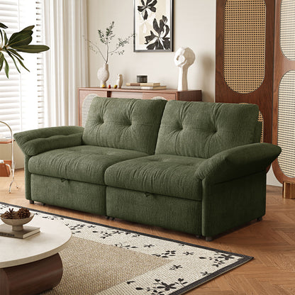 Sofa Bed, 2 In 1 Design For Living Rooms