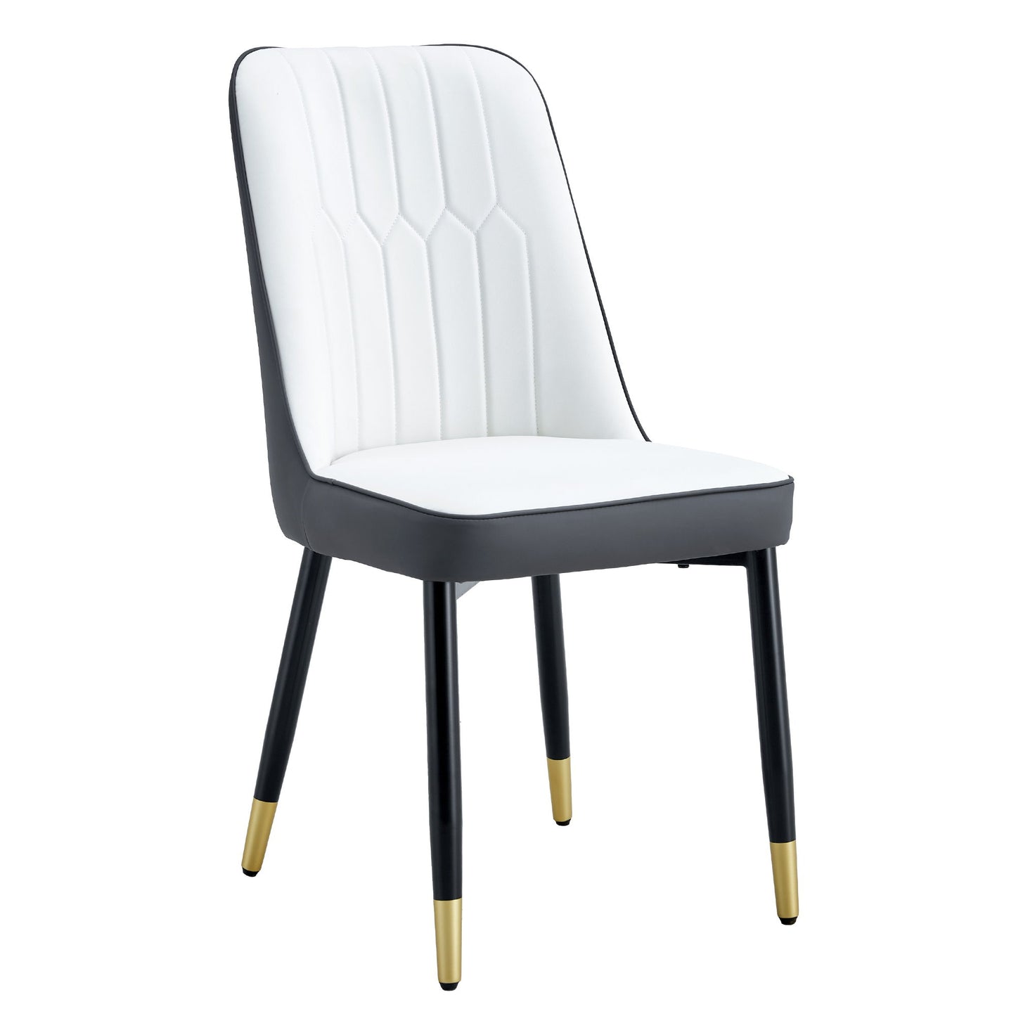 Modern Dining Chair With Metal Leg