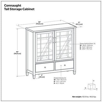 Connaught - Tall Storage Cabinet