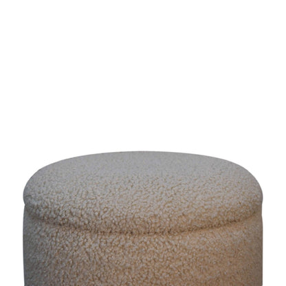 Storage Footstool - Cream