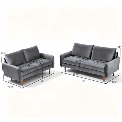 Kent - Sofa & Loveseat Set