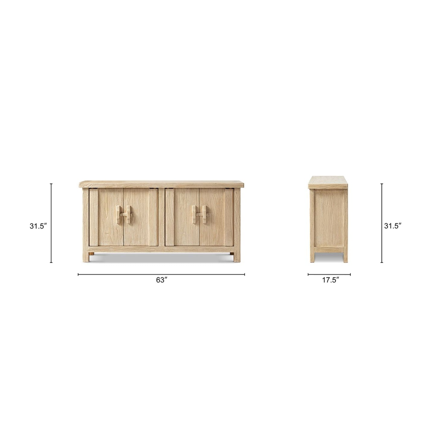 Rowan - 4 Door Cabinet