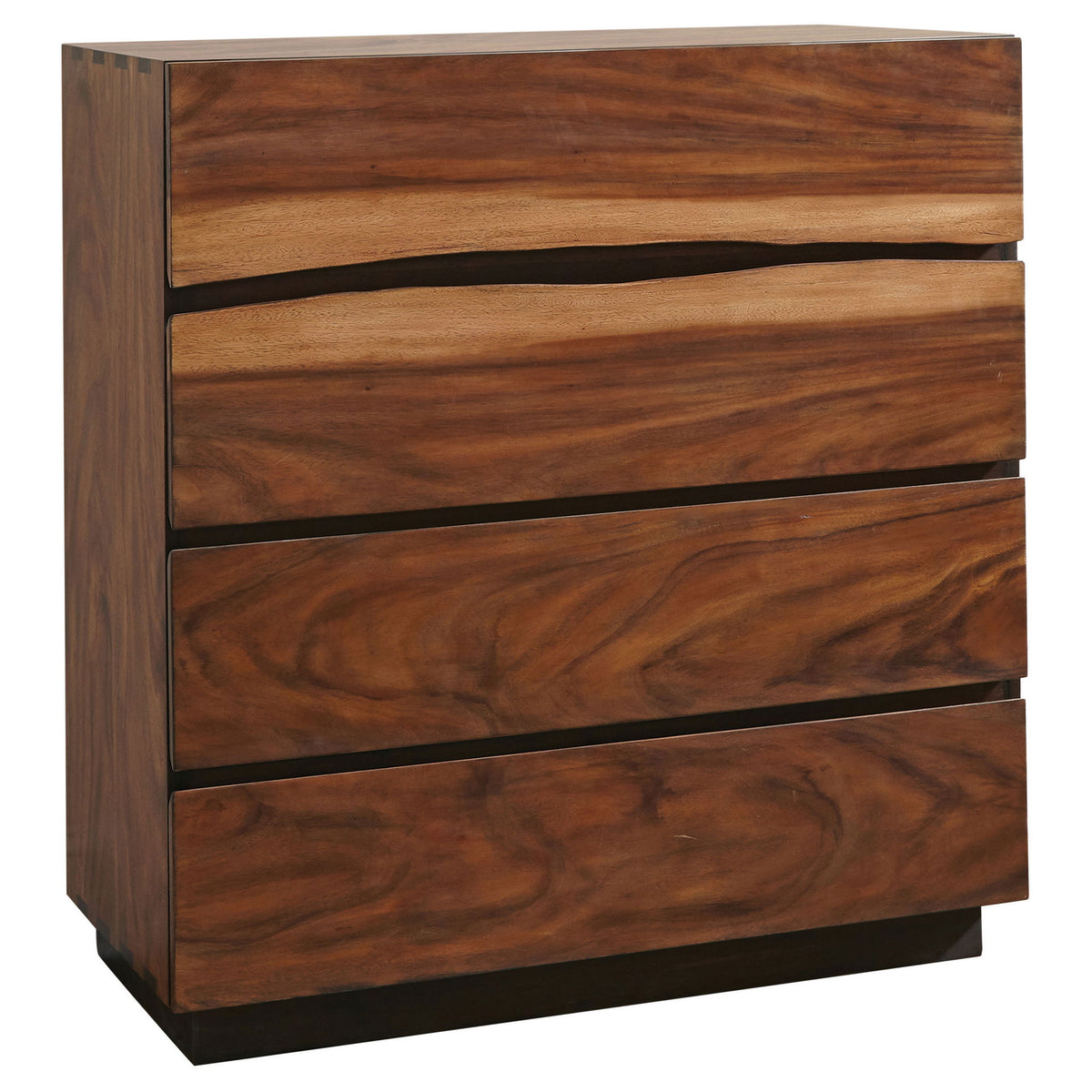 Beverly - 4 Drawer Chest Of Drawers - Walnut
