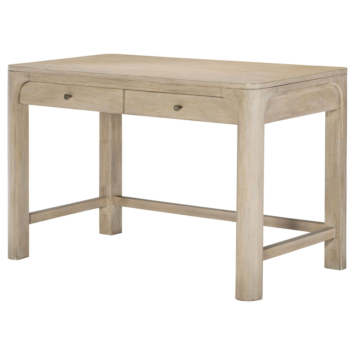 Flores - 2 Drawer Makeup Vanity Table - Mango Color