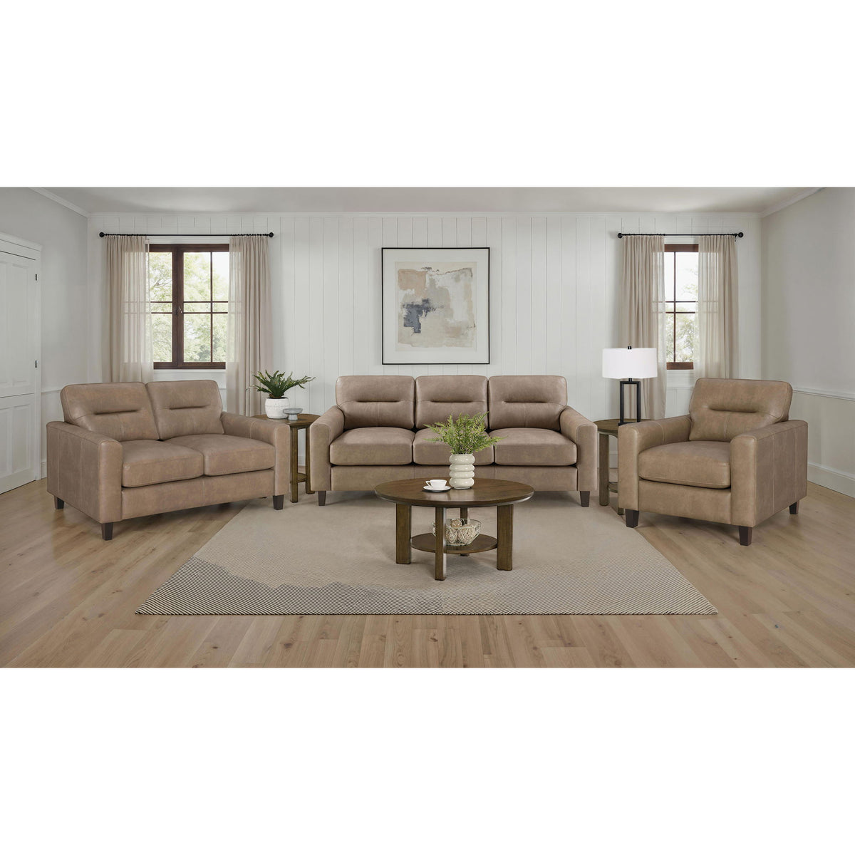 Remington - Sofa Set With Track Arms