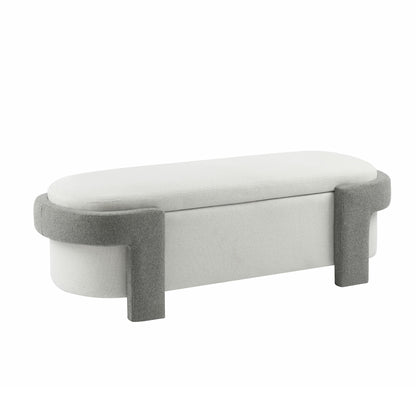 Versatile Storage Ottoman Bench, Spacious & Durable