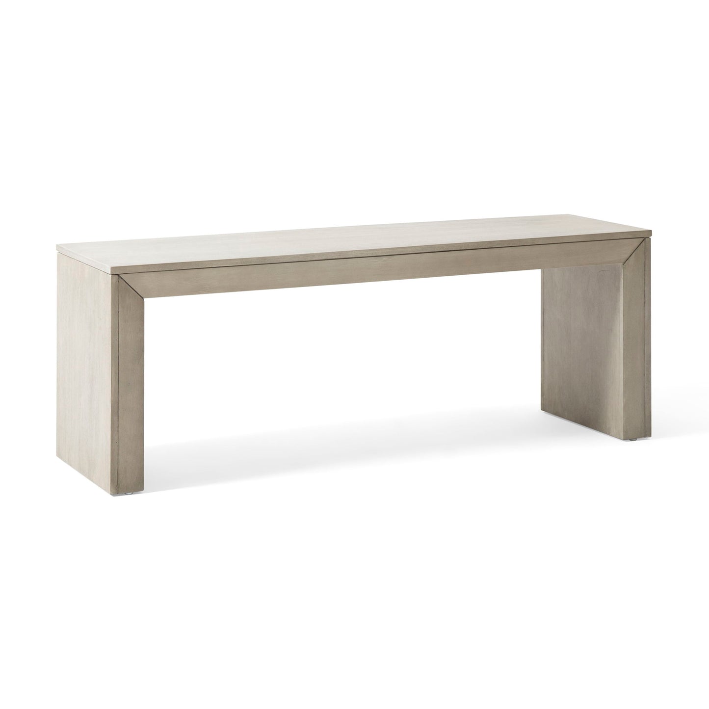Acacia Wood Dining Bench, Farmhouse Style