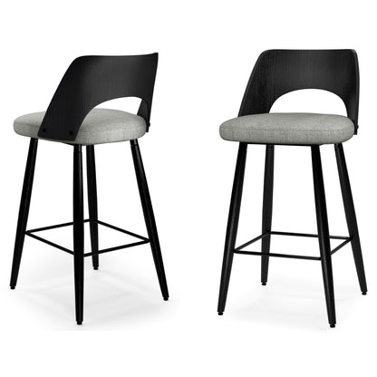 Callie - Upholstered Counter Height Stool (Set of 2)