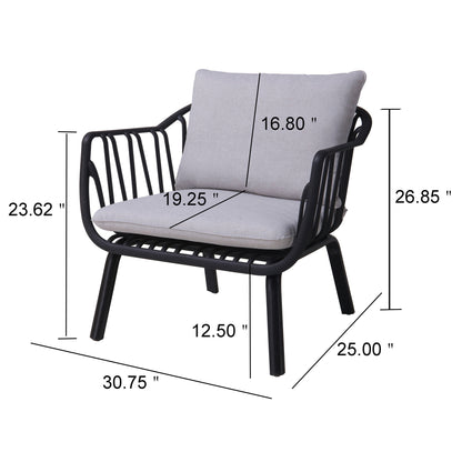Huron - Outdoor Club Chair (Set of 2)