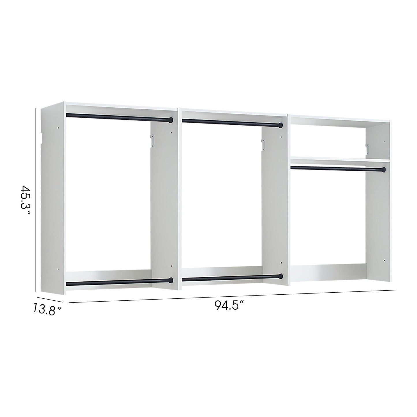 Devi - Wall Mounted Closet System & Modular Units