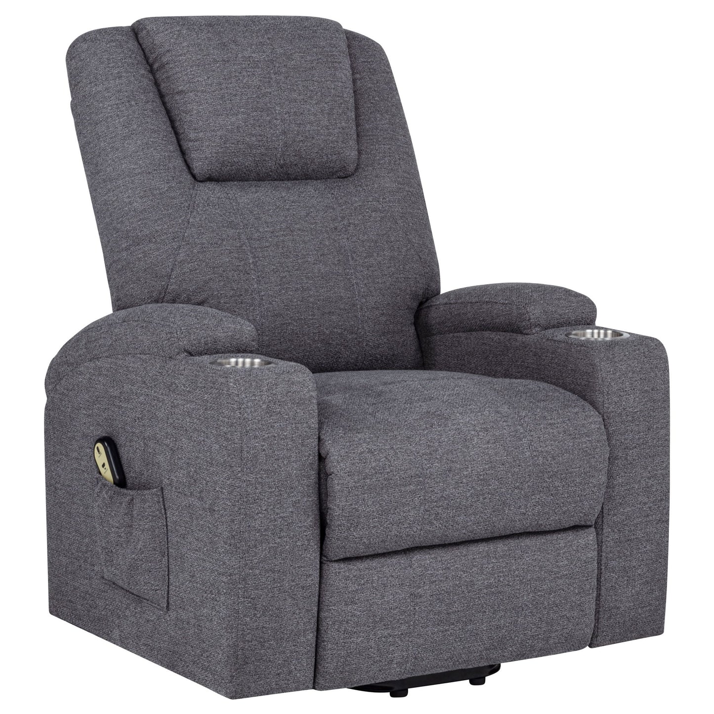 Power Lift Massage Recliner With Heat And Remote Control