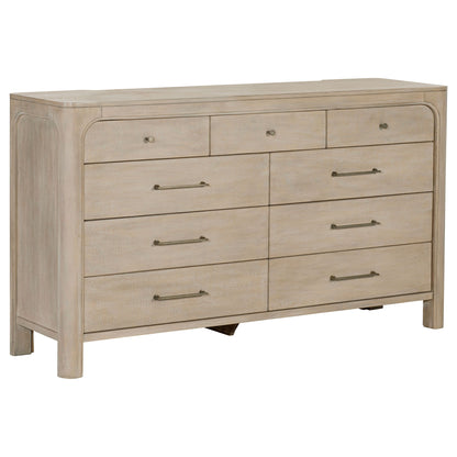 Flores - 9 Drawer Dresser - Mango Color