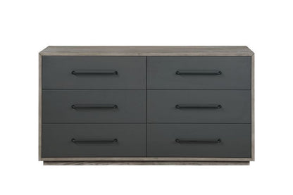 Estevon - Dresser - Gray Oak Finish