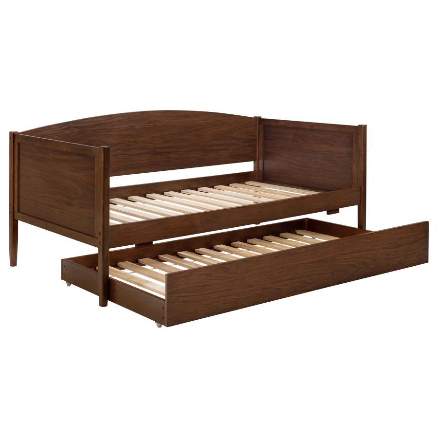 Bozeman - Wood Twin Daybed With Trundle - Medium Walnut