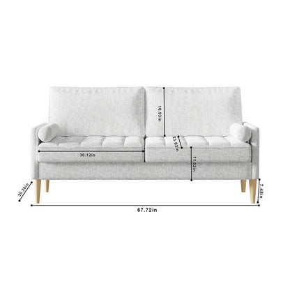Roma - Modern 3 Seater Sofa Couch