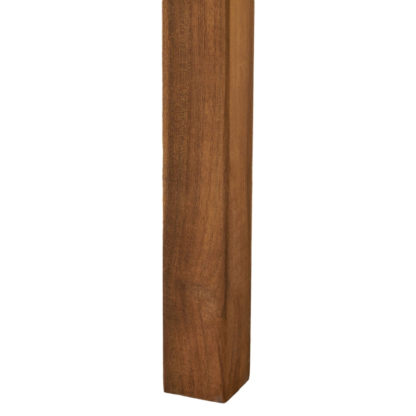 Perla - Rustic Square Coffee Table With Block Legs