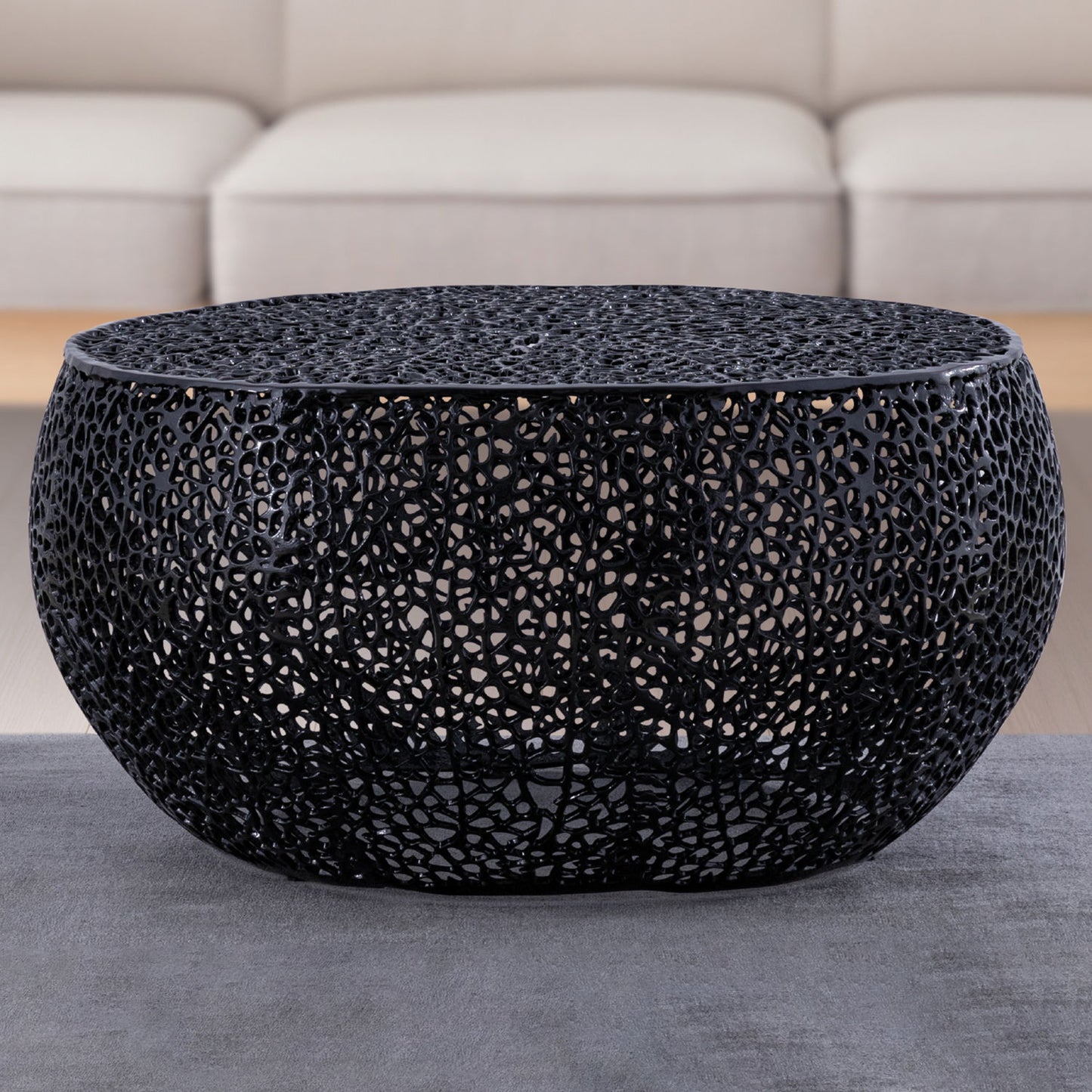 T3502 - Modern Round Coffee Table