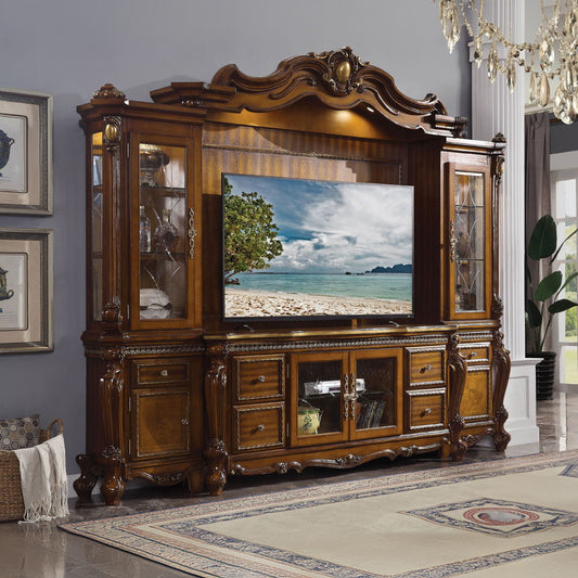 Picardy - Entertainment Center - Honey Oak