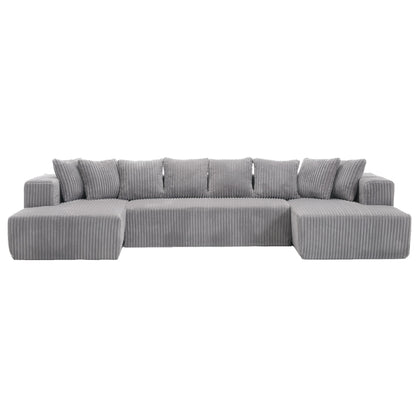 Modular U Shaped Sectional Sofa