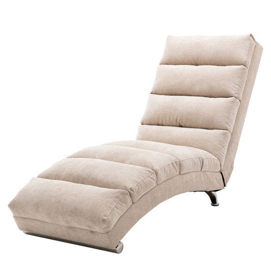 Massage Chaise Lounge Indoor With Remote Control, Ergonomic Electric Massage Lounger