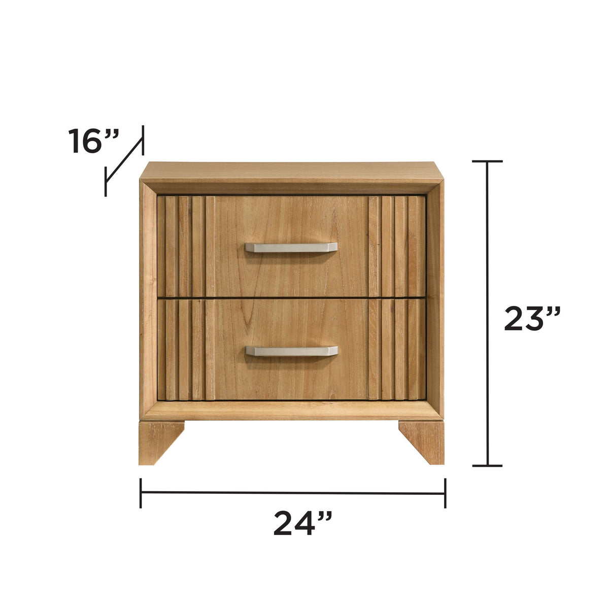 Hugo - Nightstand With Full Extension Drawer