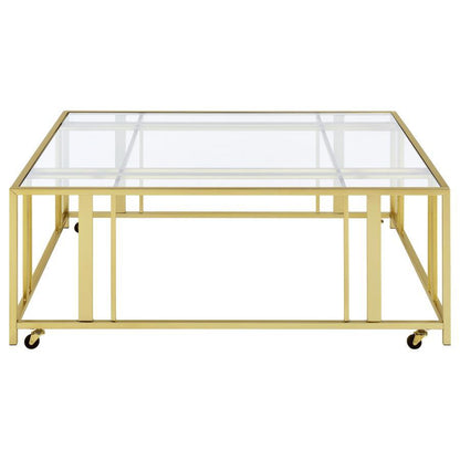 Adri - Glass Coffee Table Top - White