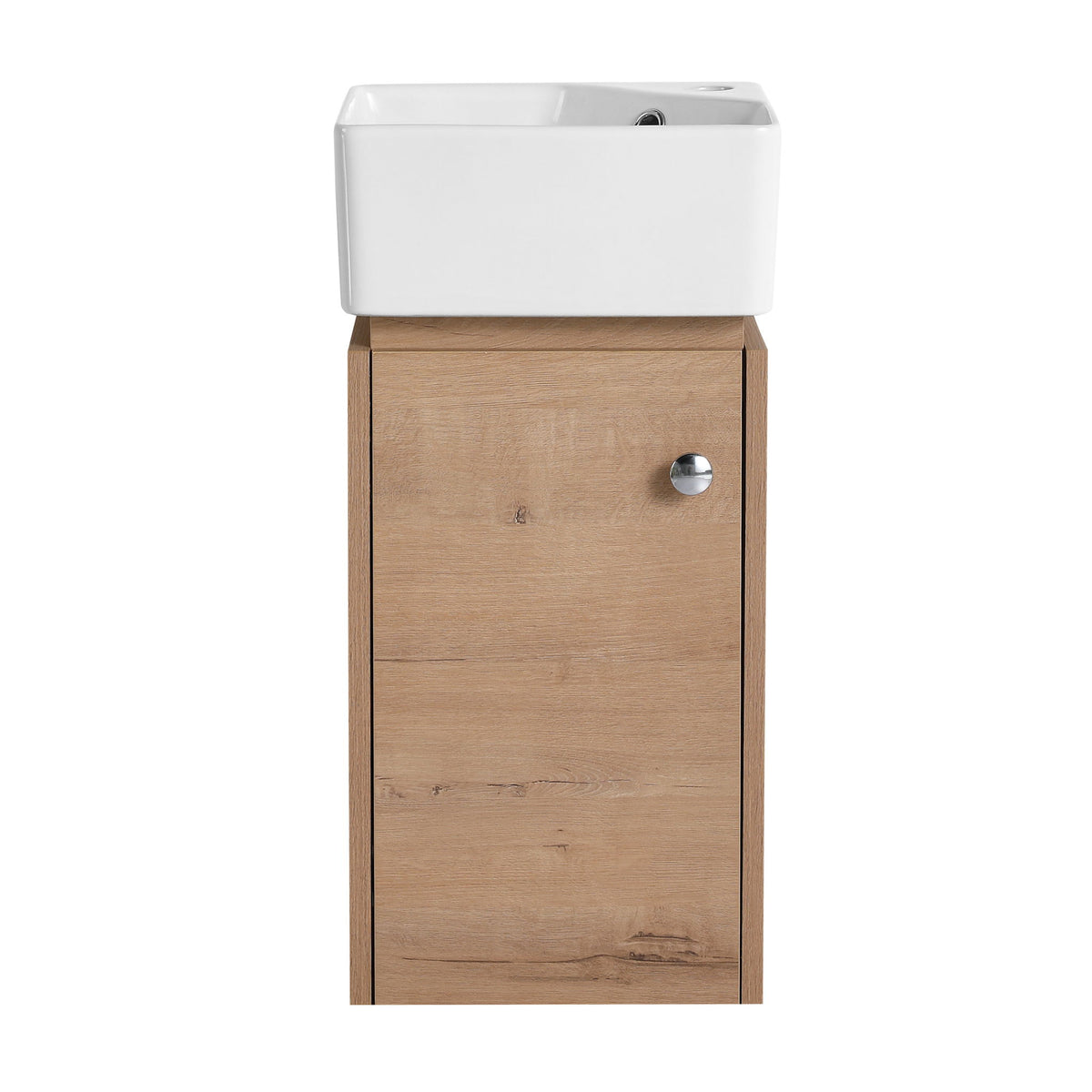 Wall Mounted Bathroom Vanity With Sink, Soft Close Door, Compact Design For Small Bathrooms