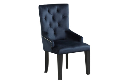 Varian II - Side Chair - Dark Navy