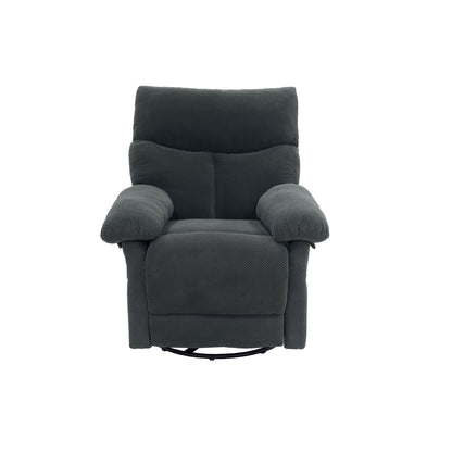 Swivel Rocker Recliner Chair With Manual Recline For Living Room