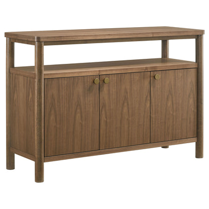 Graham - Sideboard With Open Shelf - Walnut
