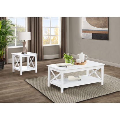 Slater - Table Set With X-Frame Design